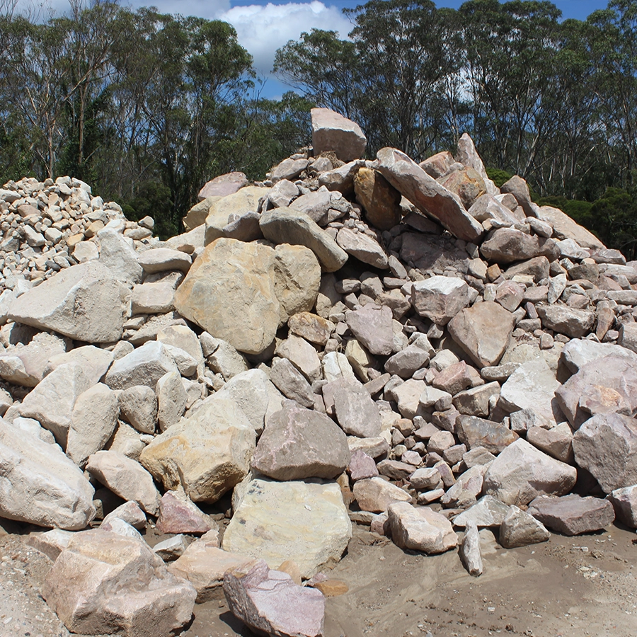 Sandstone Boulders 100 - 500mm